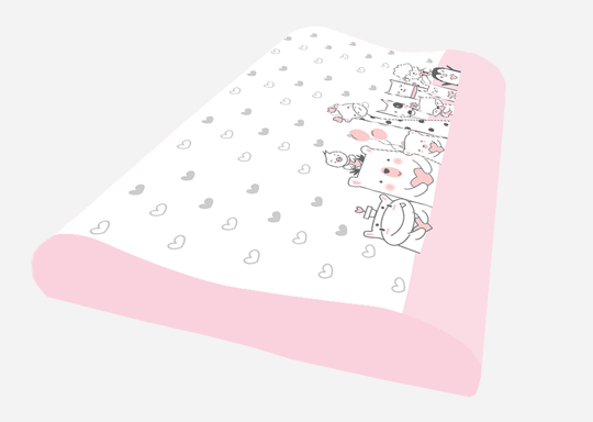 Pillow Case (Big Contour Pillow)