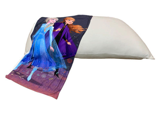 Hughug Pillow with FROZEN pillowcase set (#156-400)